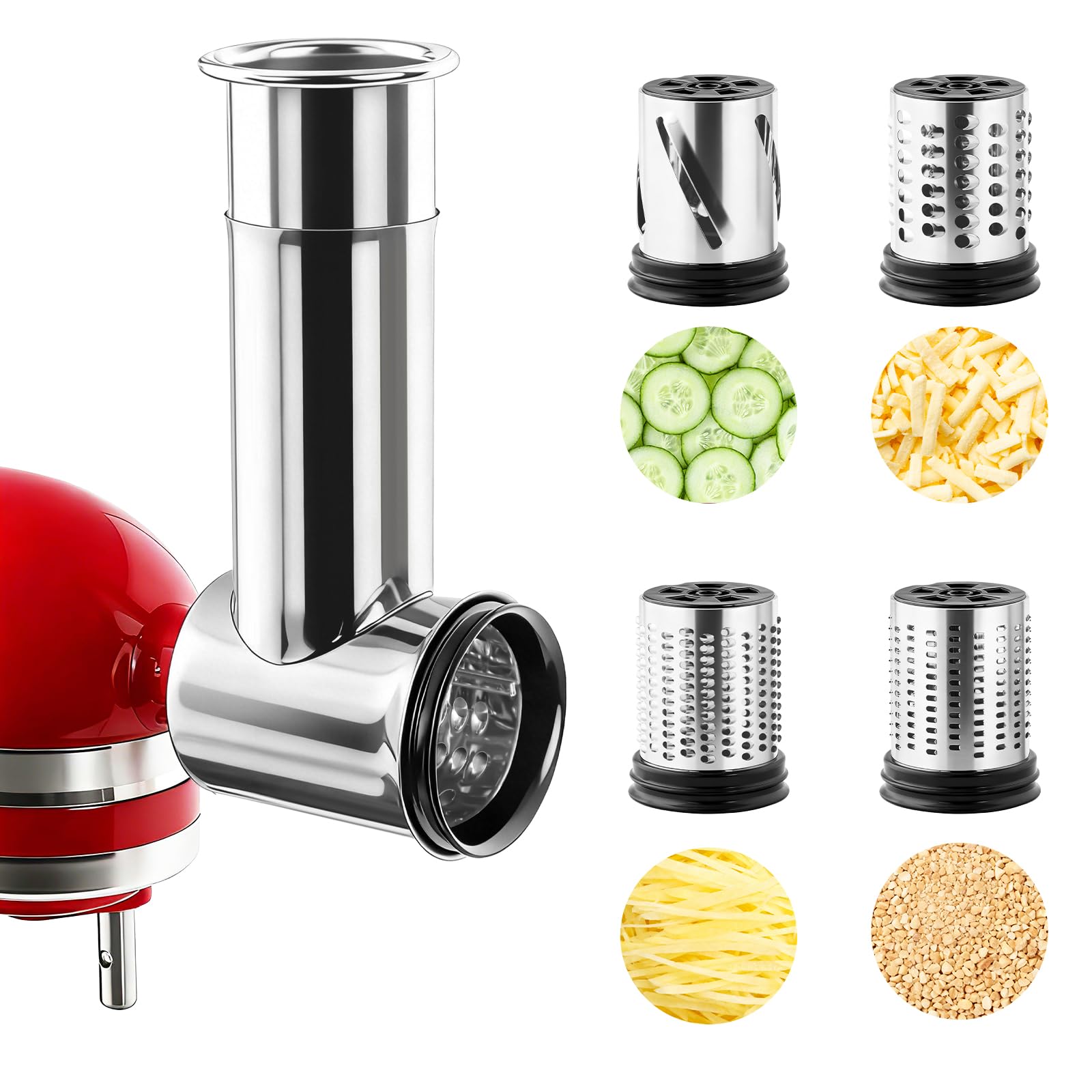 Kitchen Appliances Kitchenaid - Насадка-измельчитель из нержавеющей стали для нарезки