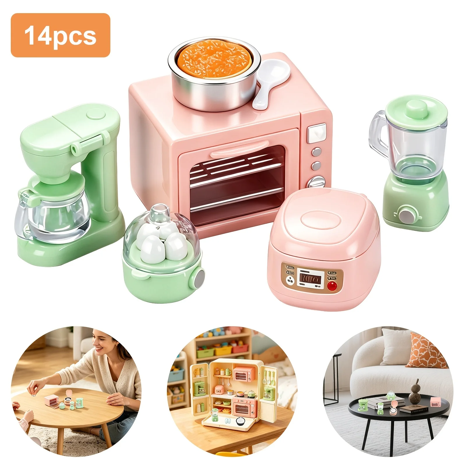 Kitchen Appliances Photos - Набор из 14 миниатюрных кухонных приборов