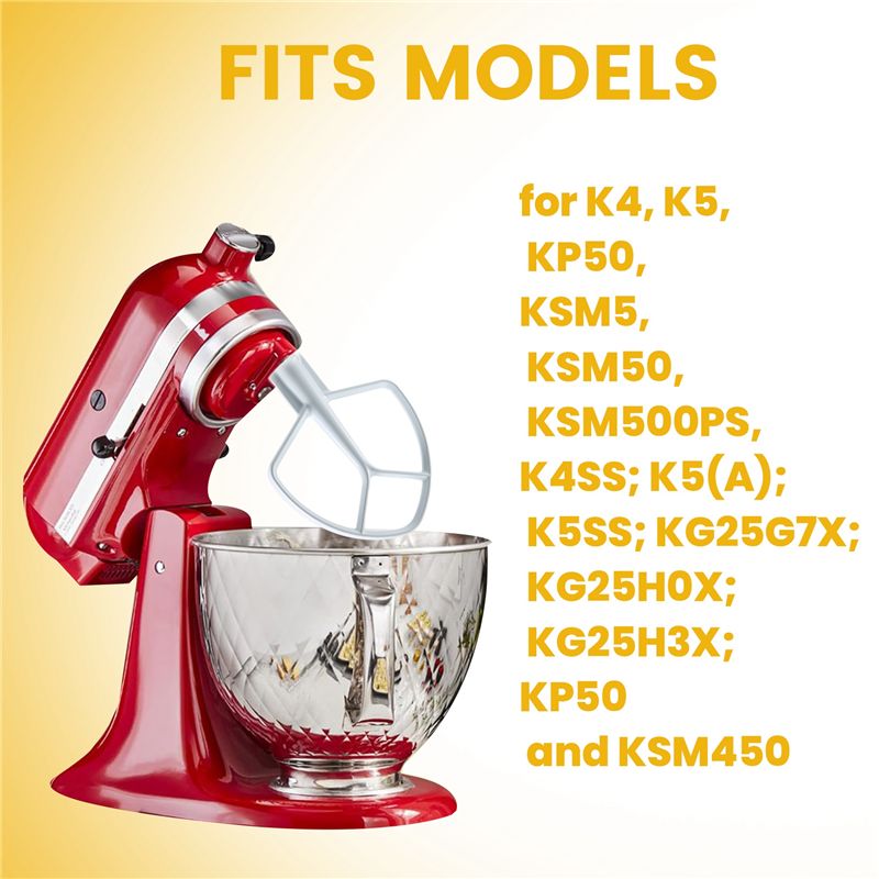 Плоская насадка-венчик B83B-K5 – обзор и цена Kitchen Appliances Kitchenaid