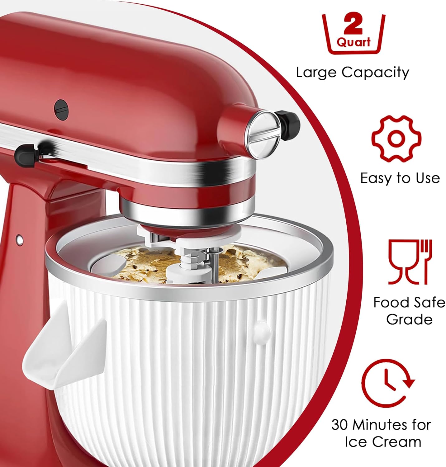 Насадка для мороженого для мик – обзор и цена Kitchen Appliances Kitchenaid